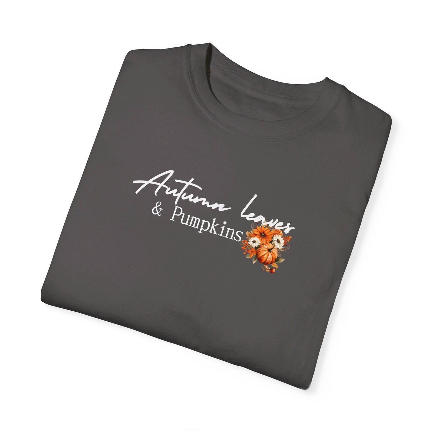 Autumn Leaves & Pumpkins T-Shirt