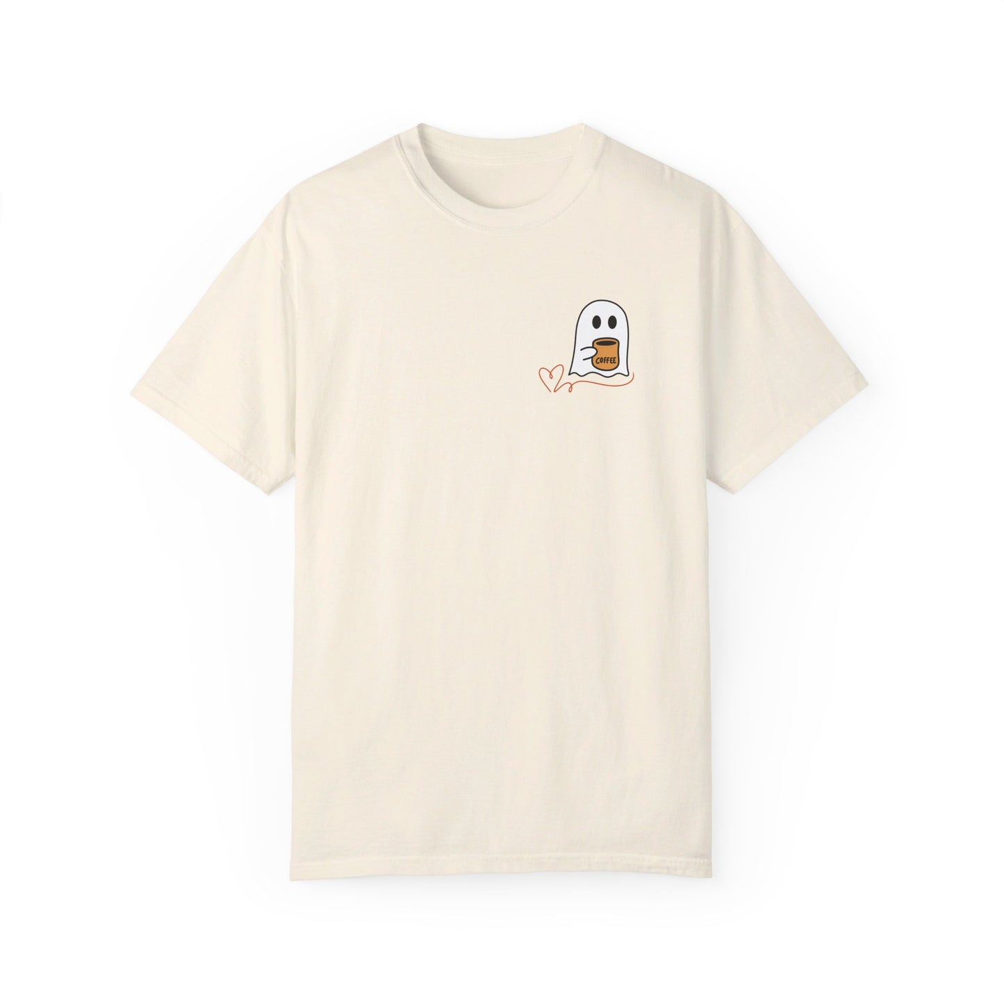 Ghost with Coffee T-Shirt