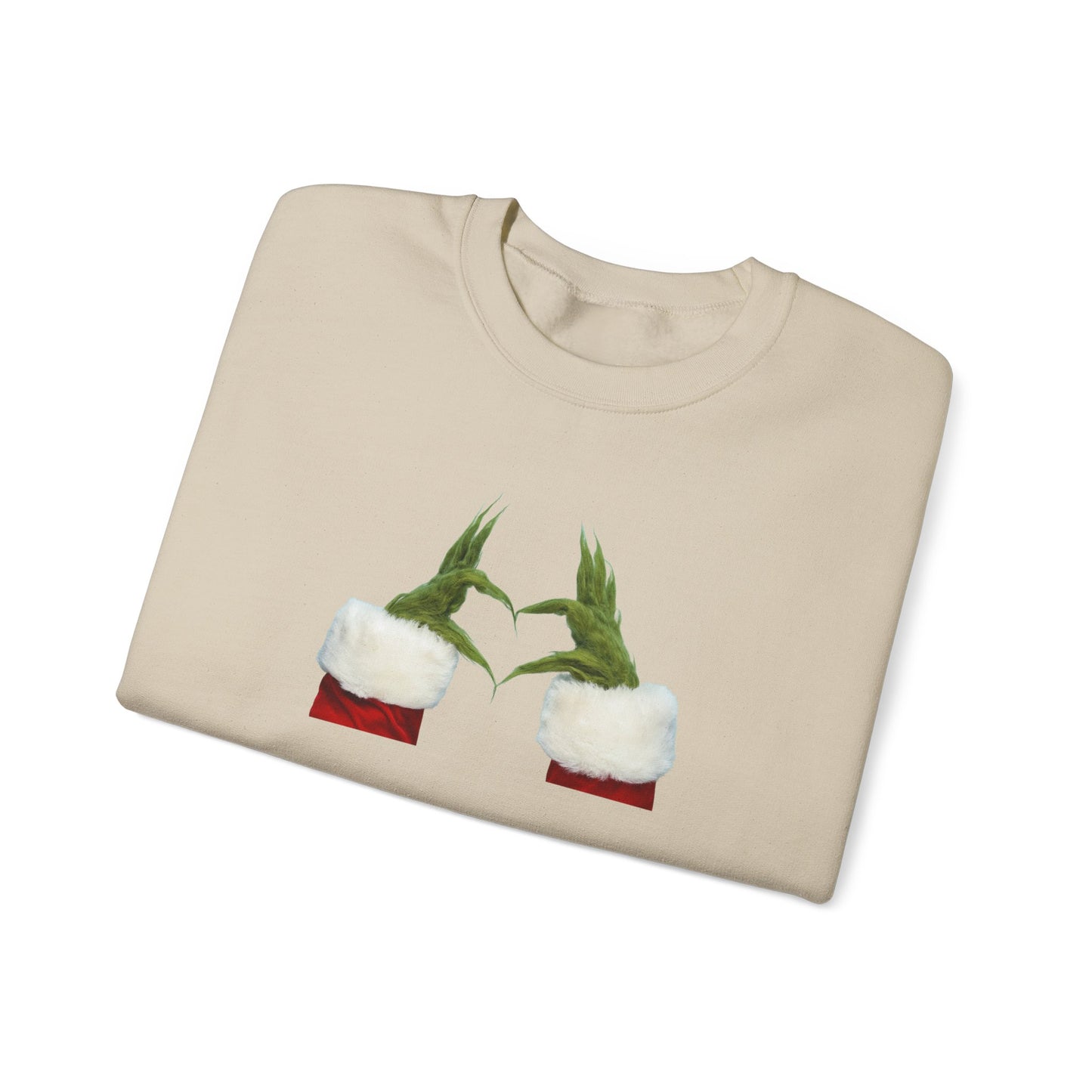 Grinch Hands Crewneck Sweatshirt