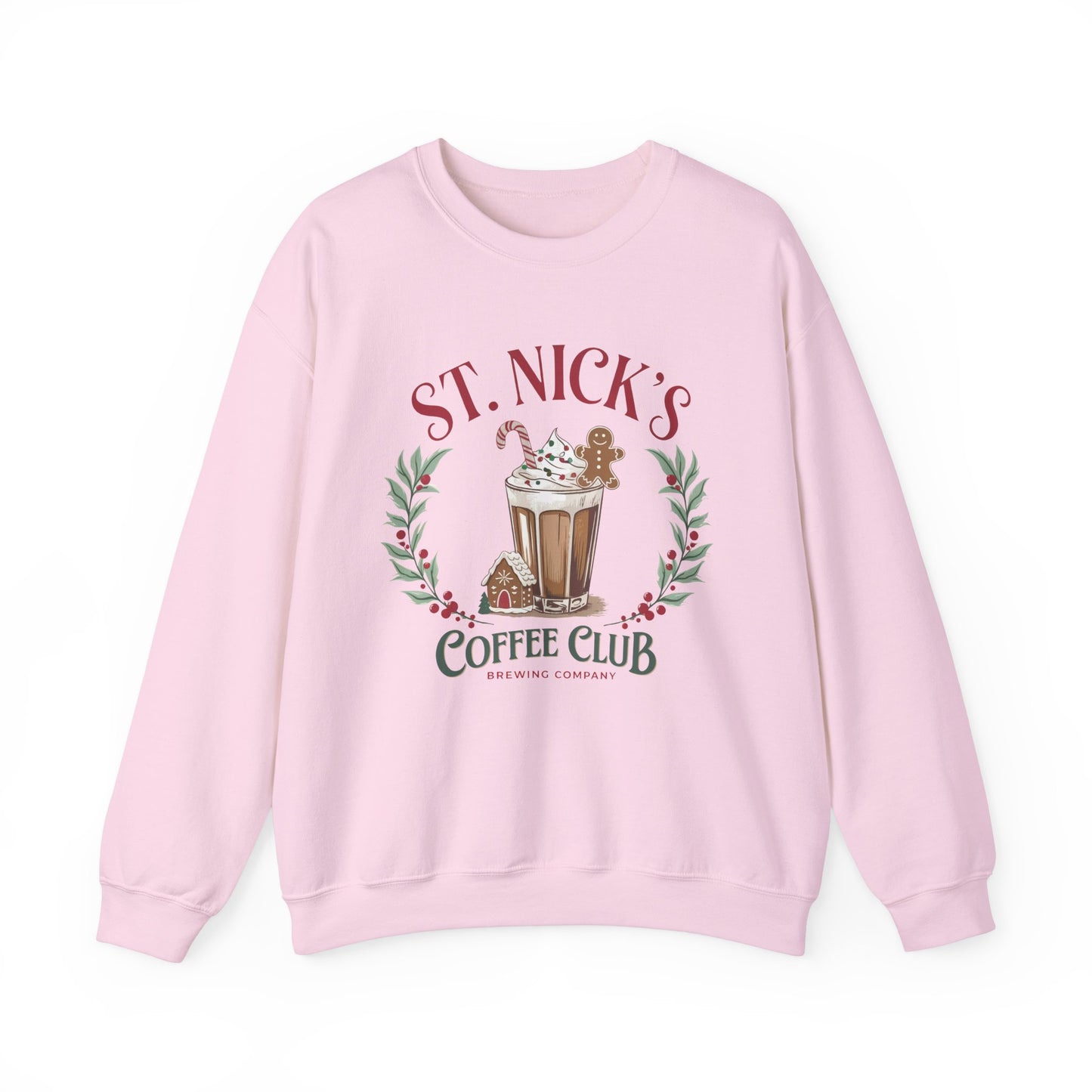 St. Nick's Coffee Club Crewneck Sweatshirt