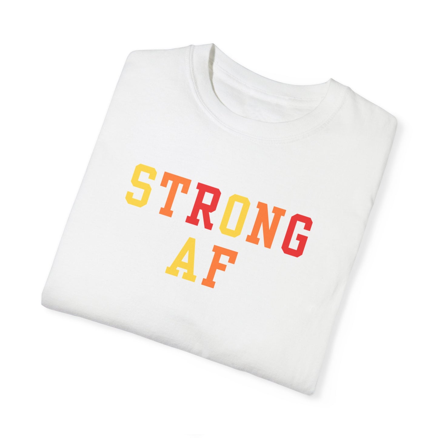 Strong AF T-Shirt (Red/Orange)