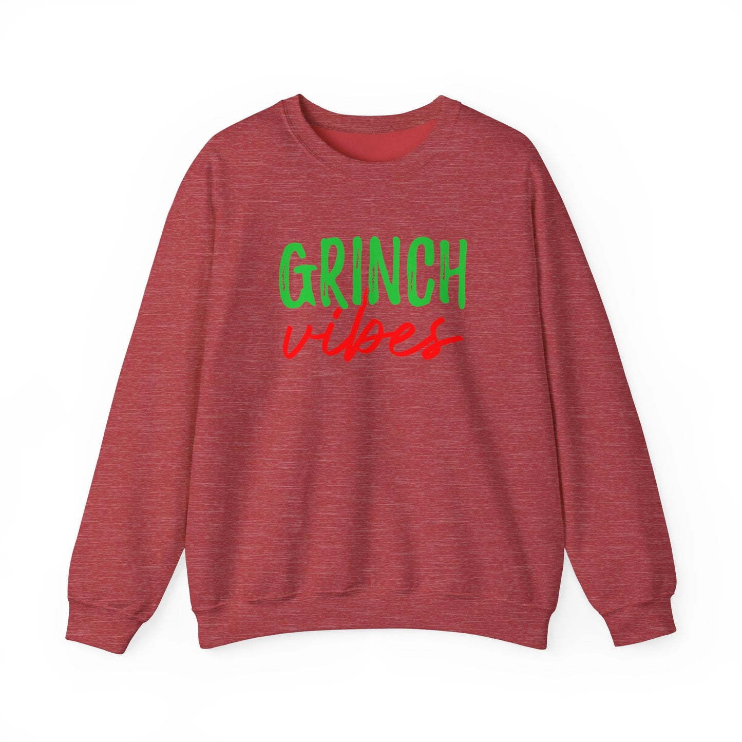 Grinch Vibes Crewneck Sweatshirt