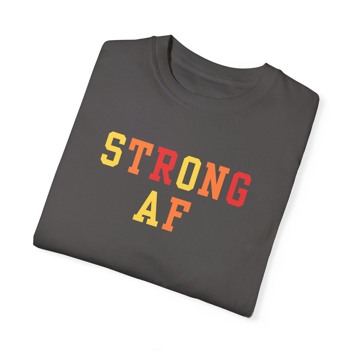 Strong AF T-Shirt (Red/Orange)