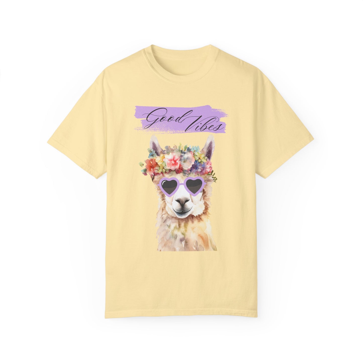 Good Vibes Llama T-Shirt