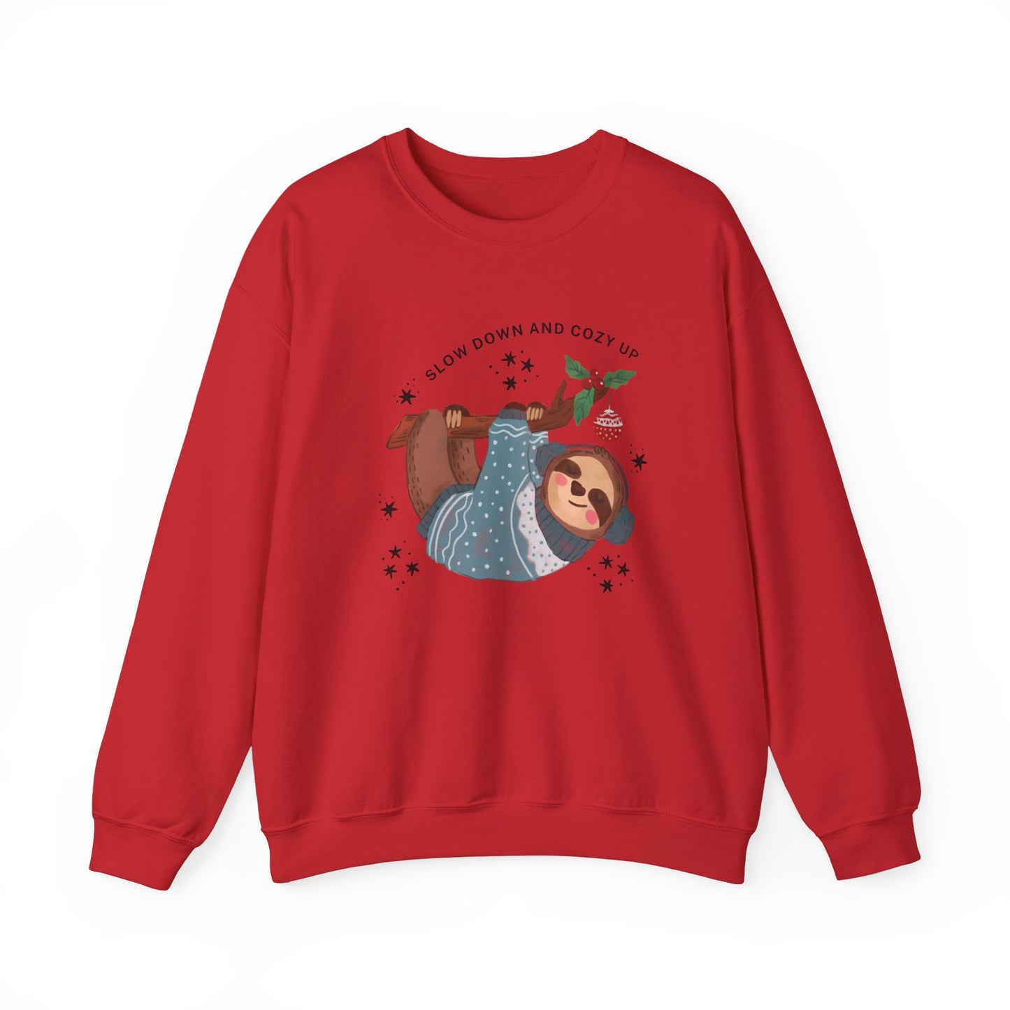 Slow Down and Cozy Up Crewneck Sweatshirt