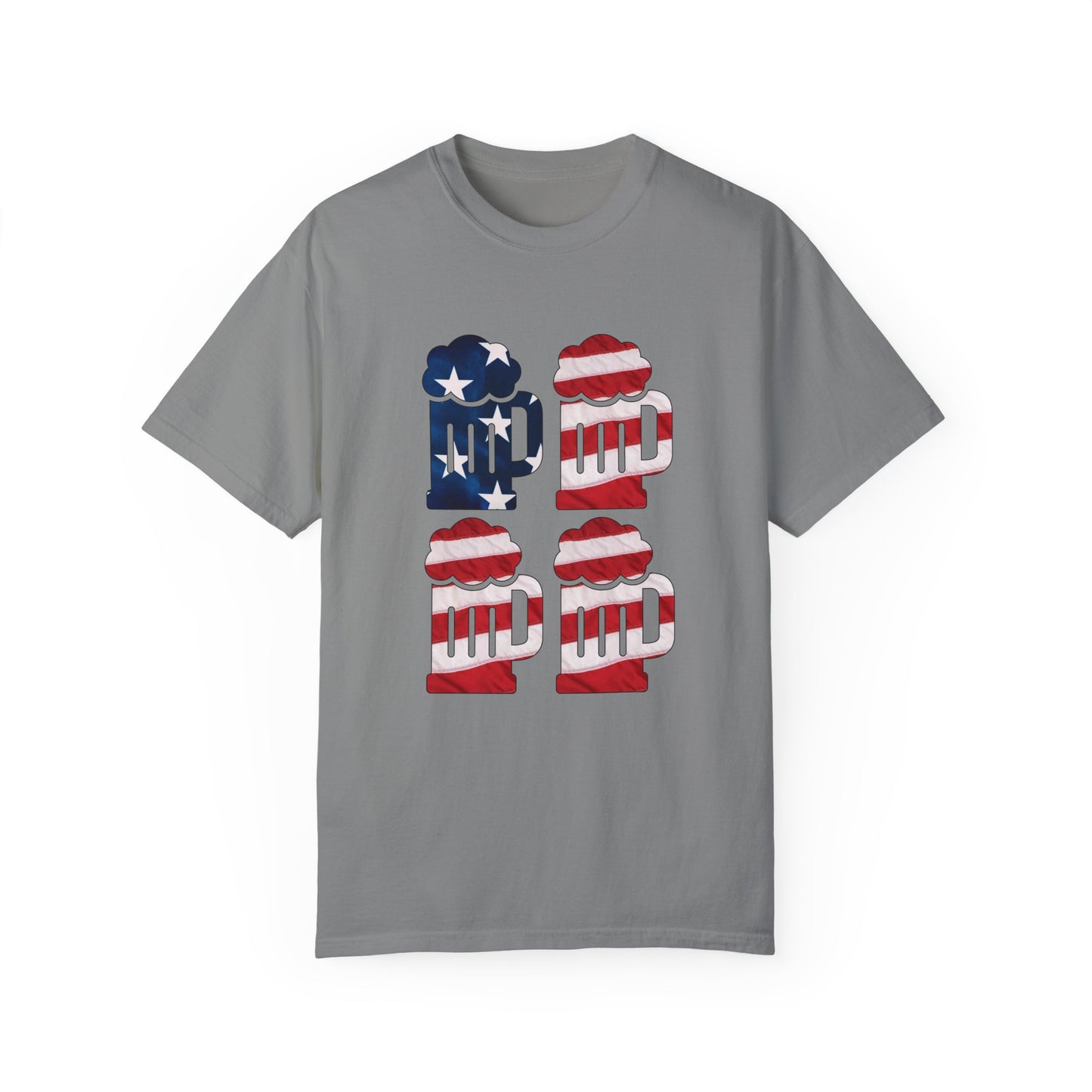 American Flag Beer T-Shirt