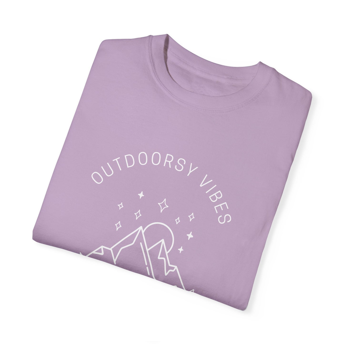 Outdoorsy Vibes, Happy Lives T-Shirt