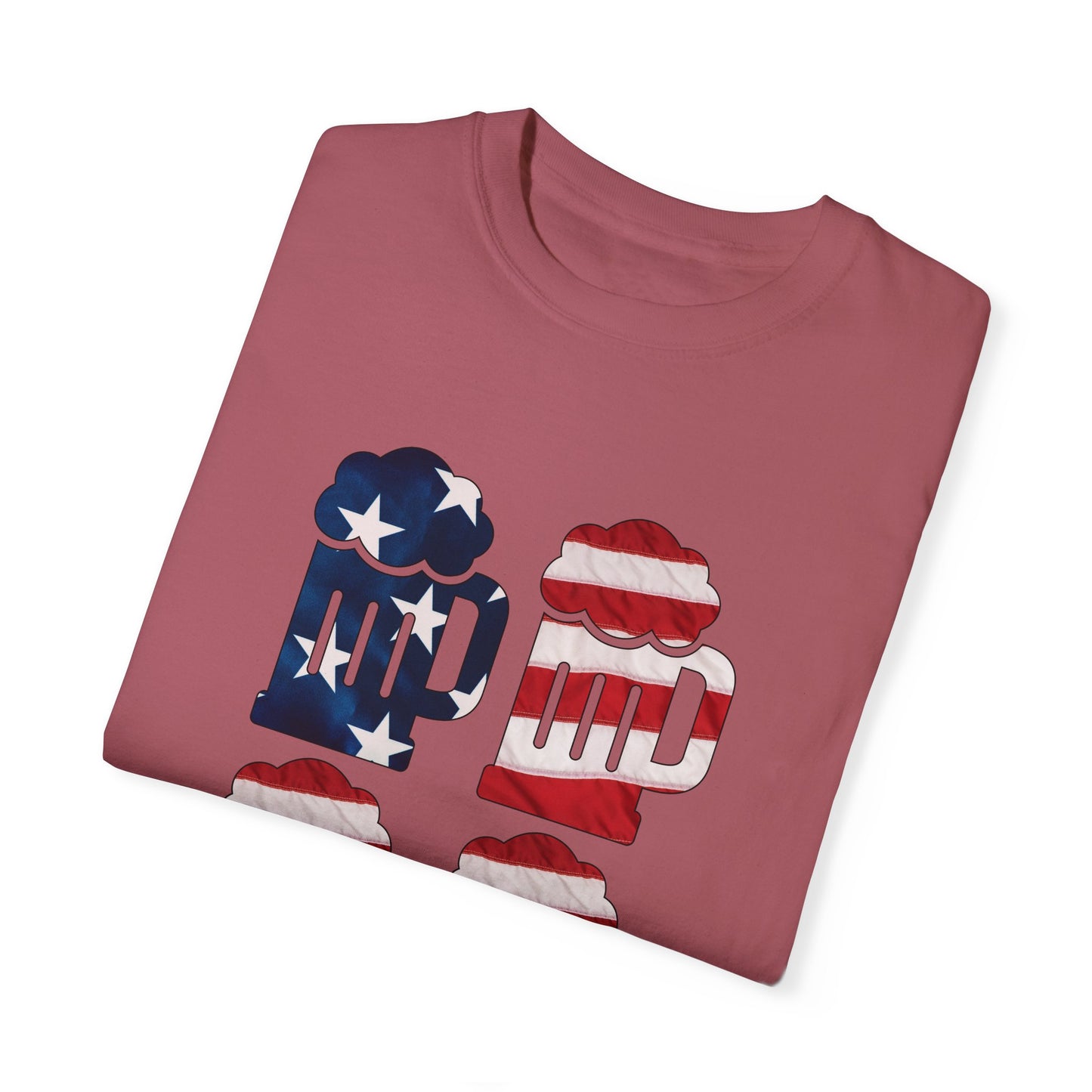 American Flag Beer T-Shirt