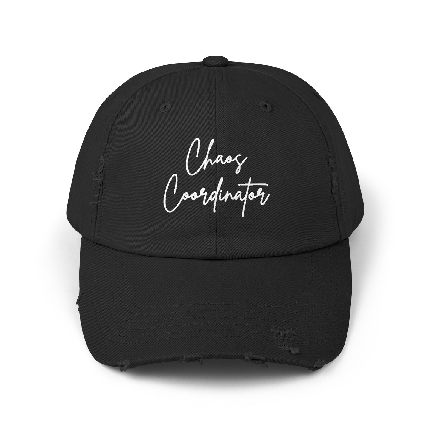 Chaos Coordinator Unisex Distressed Hat