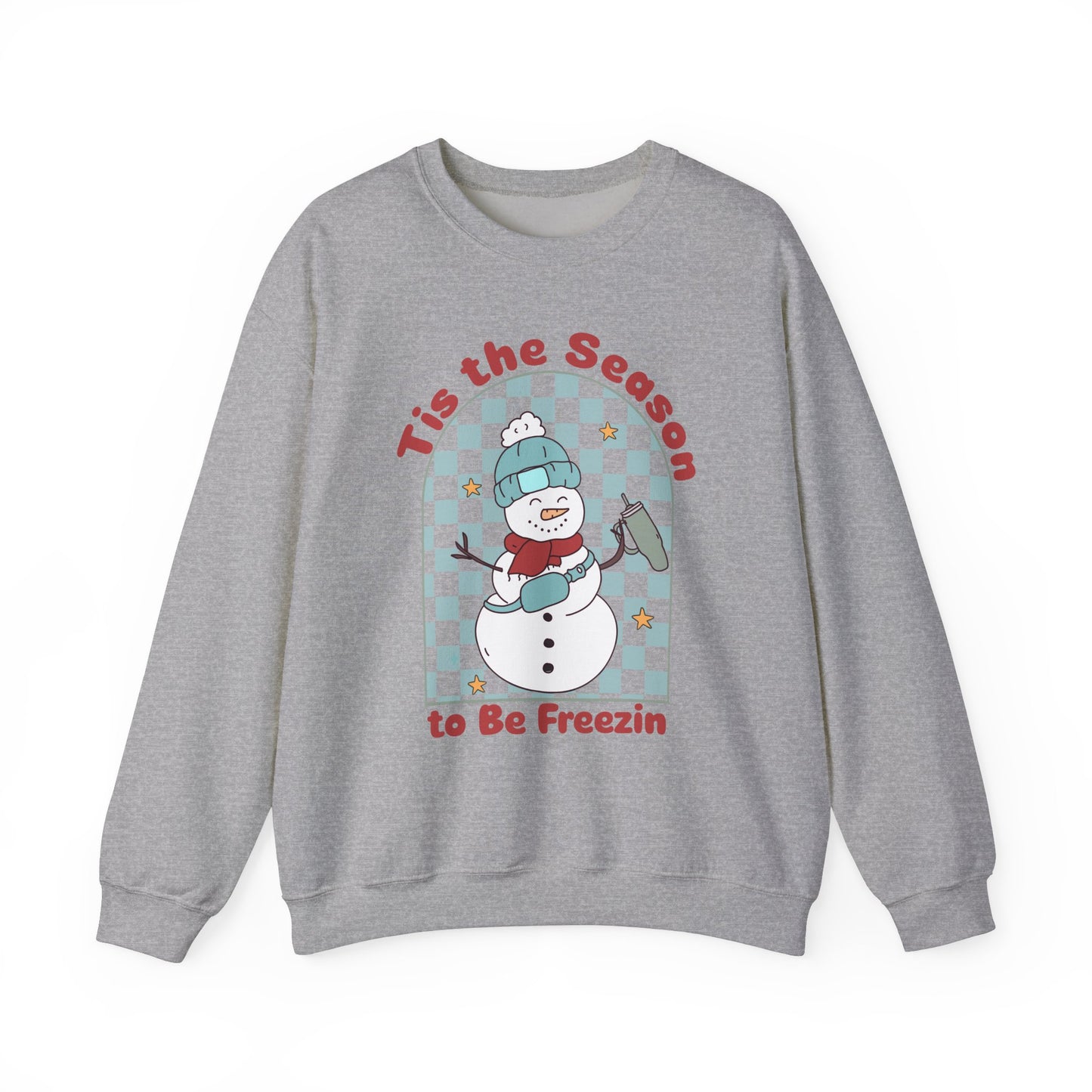 Tis the Season to be Freezing Crewneck Sweatshirt