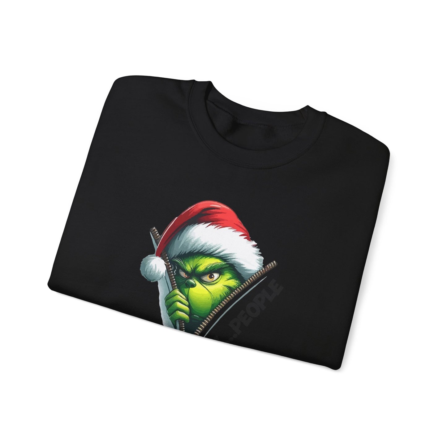 Grinch Ew..People Crewneck Sweatshirt