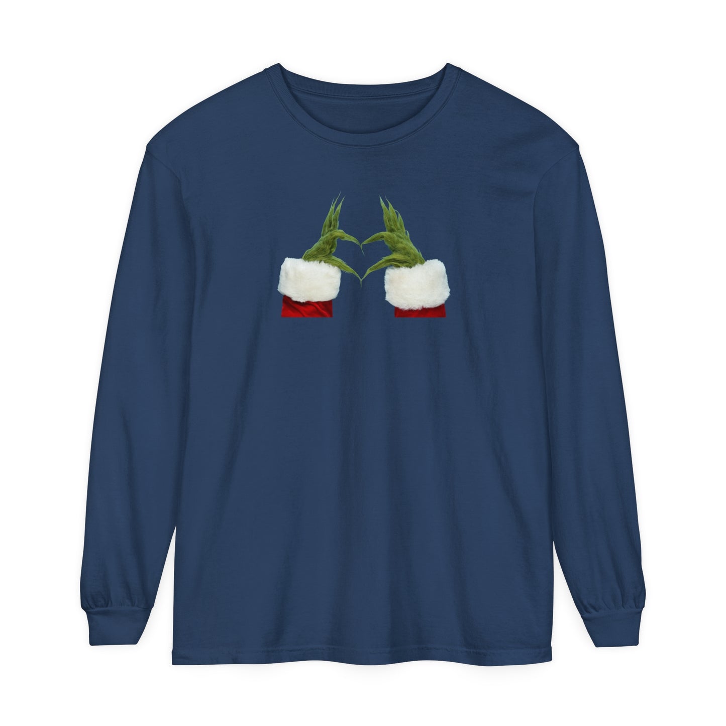 Grinch Hands Long Sleeve T-Shirt