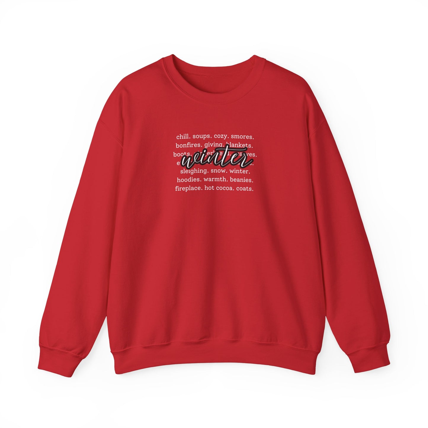 Winter Activities Crewneck Sweatshirt