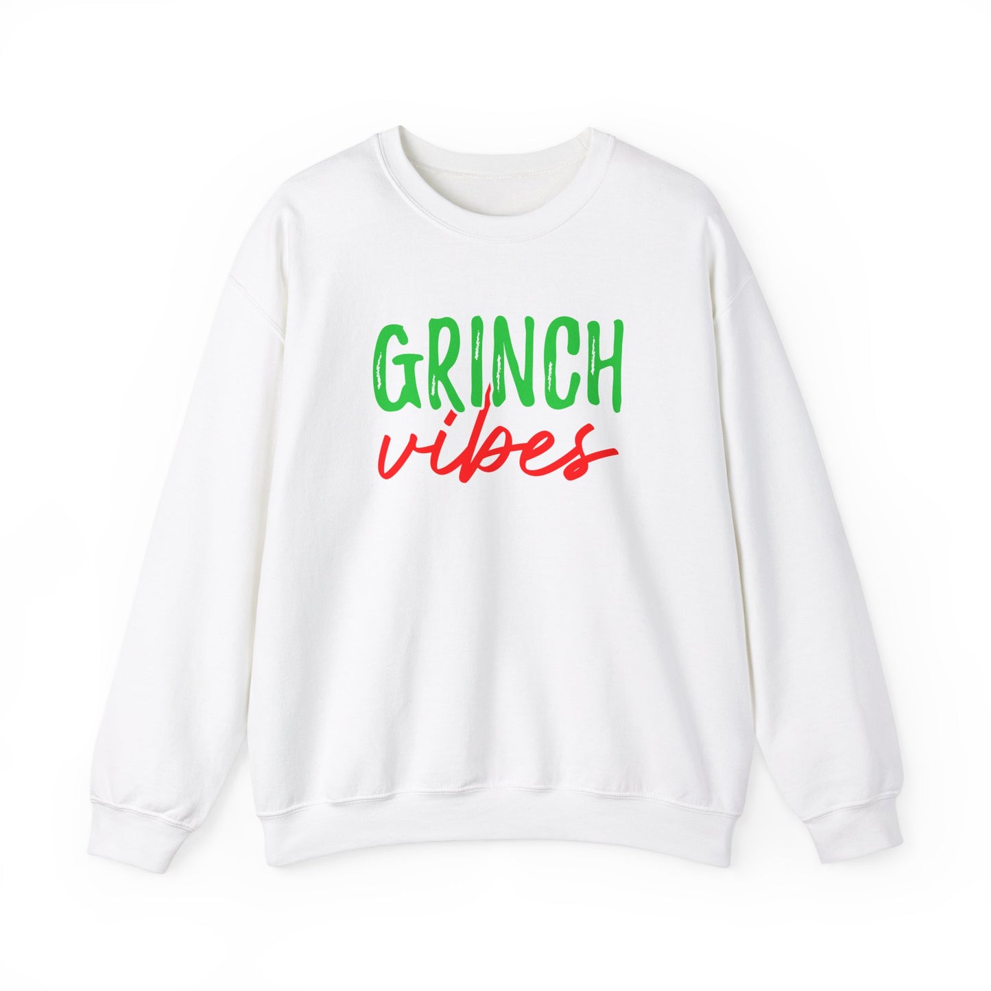 Grinch Vibes Crewneck Sweatshirt