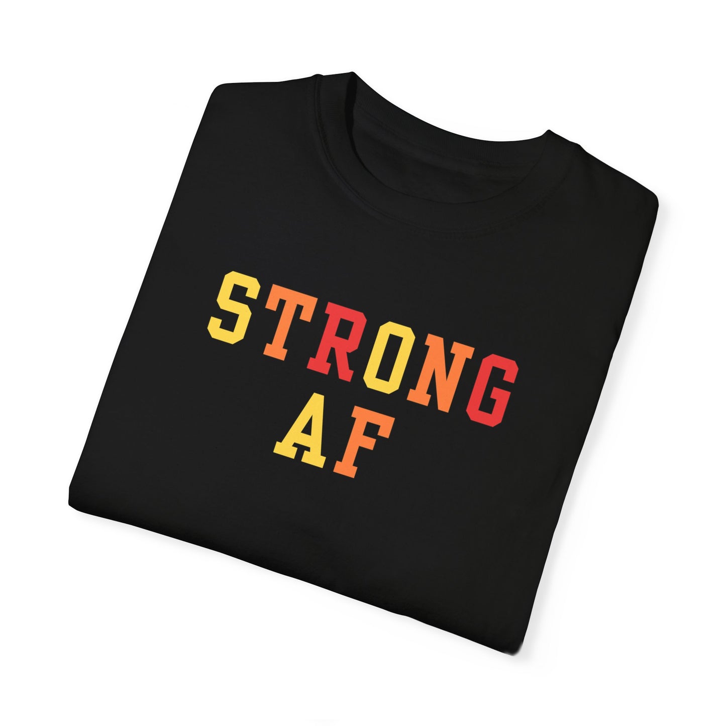 Strong AF T-Shirt (Red/Orange)