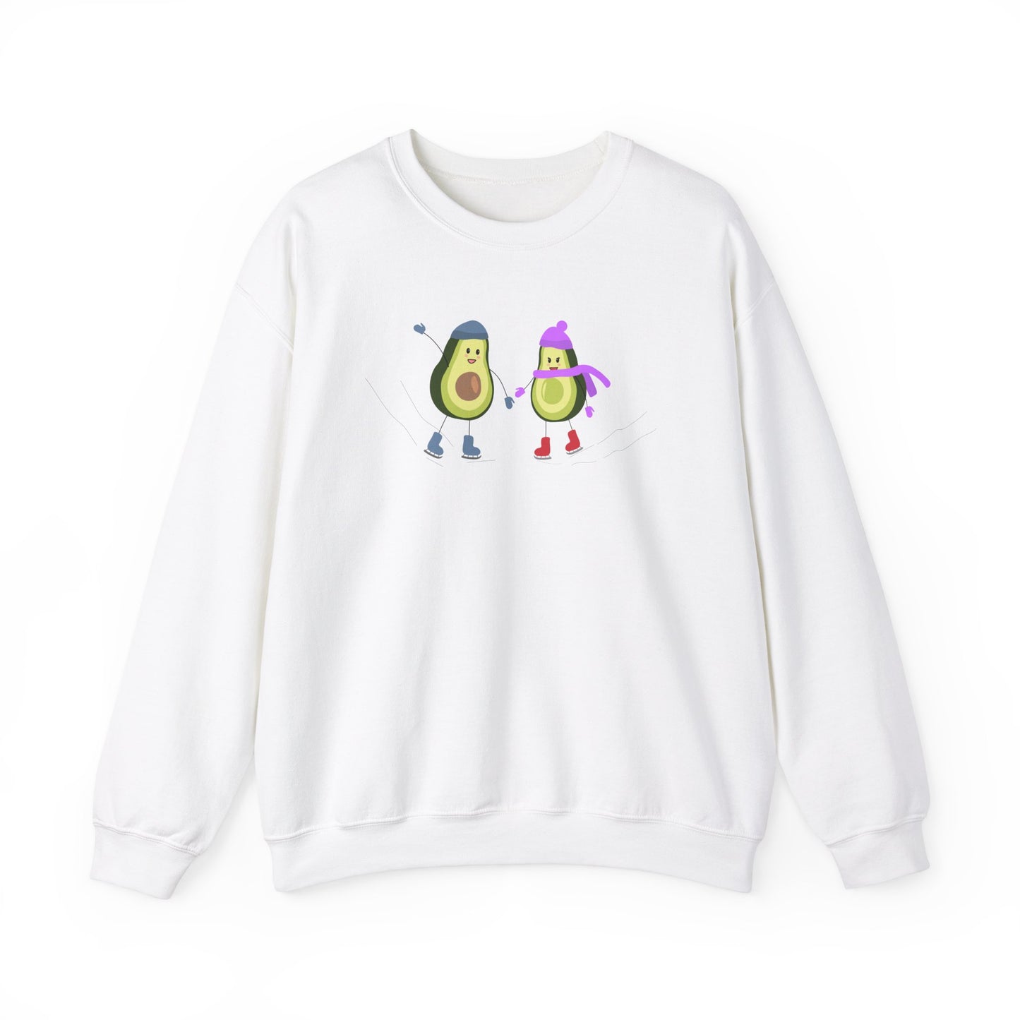 Skating Avocados Crewneck Sweatshirt