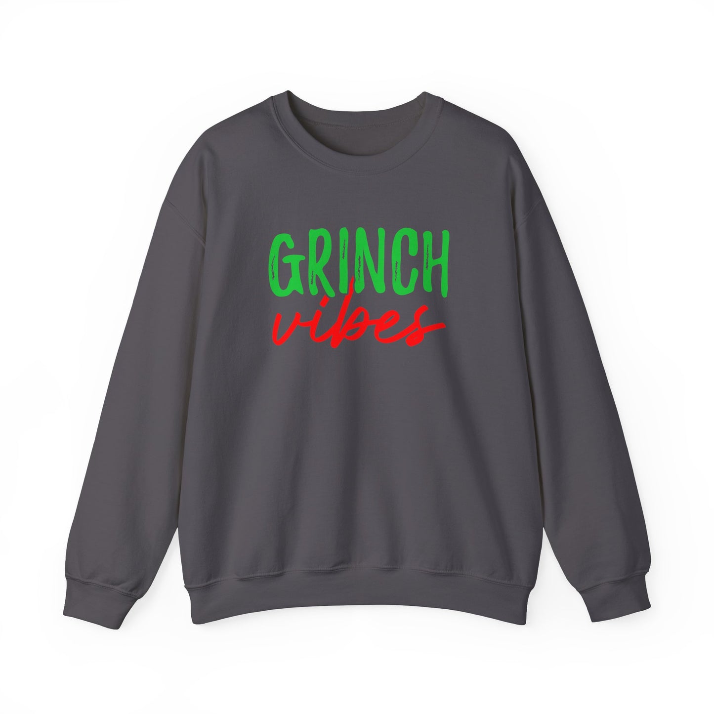 Grinch Vibes Crewneck Sweatshirt