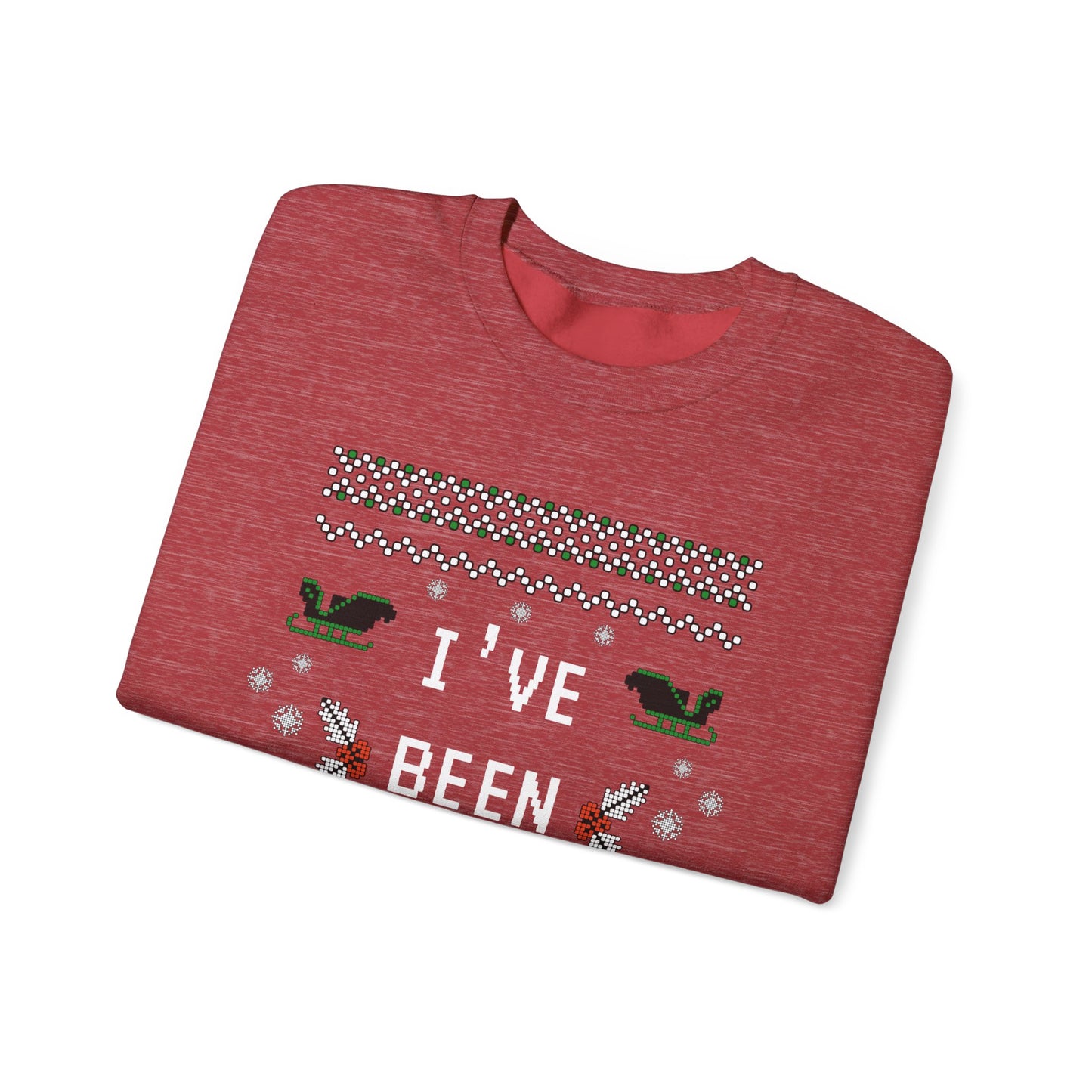 I've Been Naughty Crewneck Sweatshirt