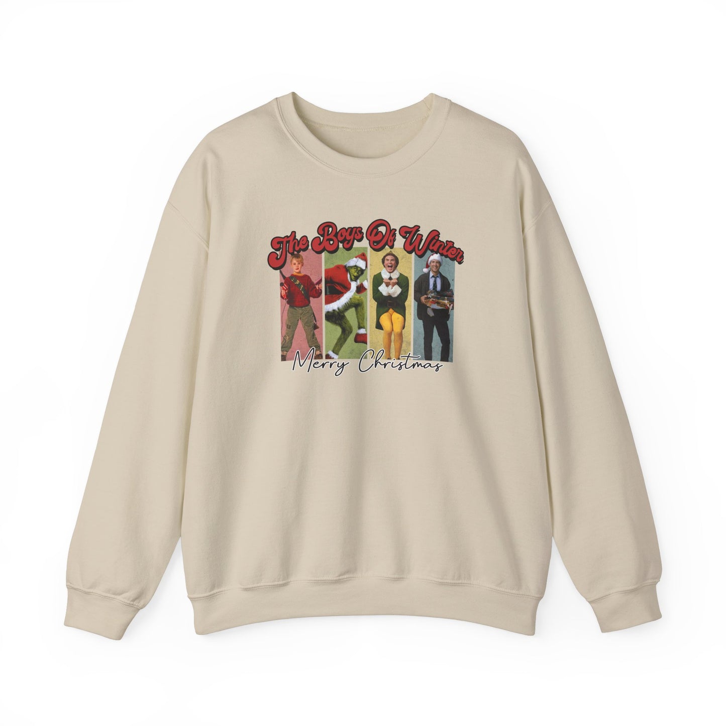 The Boys of Christmas Crewneck Sweatshirt