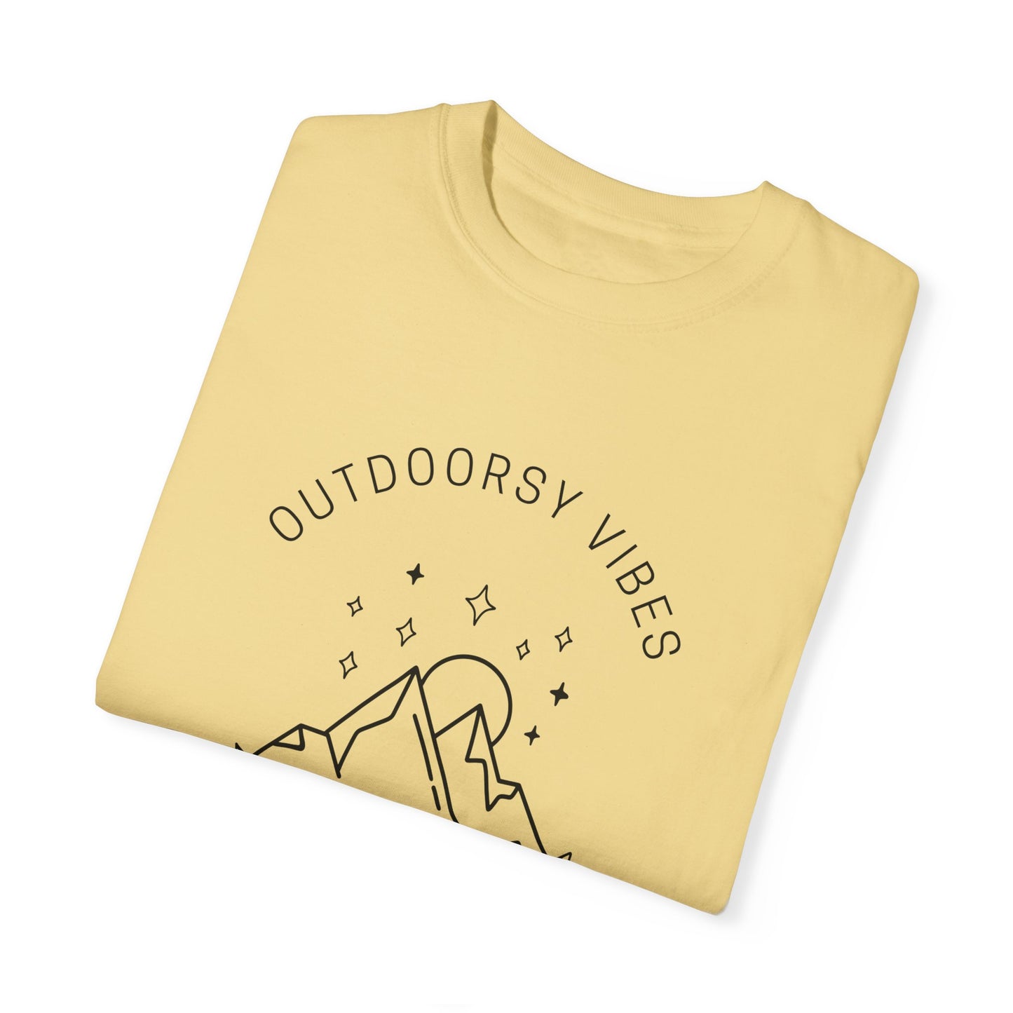 Outdoorsy Vibes, Happy Lives T-Shirt