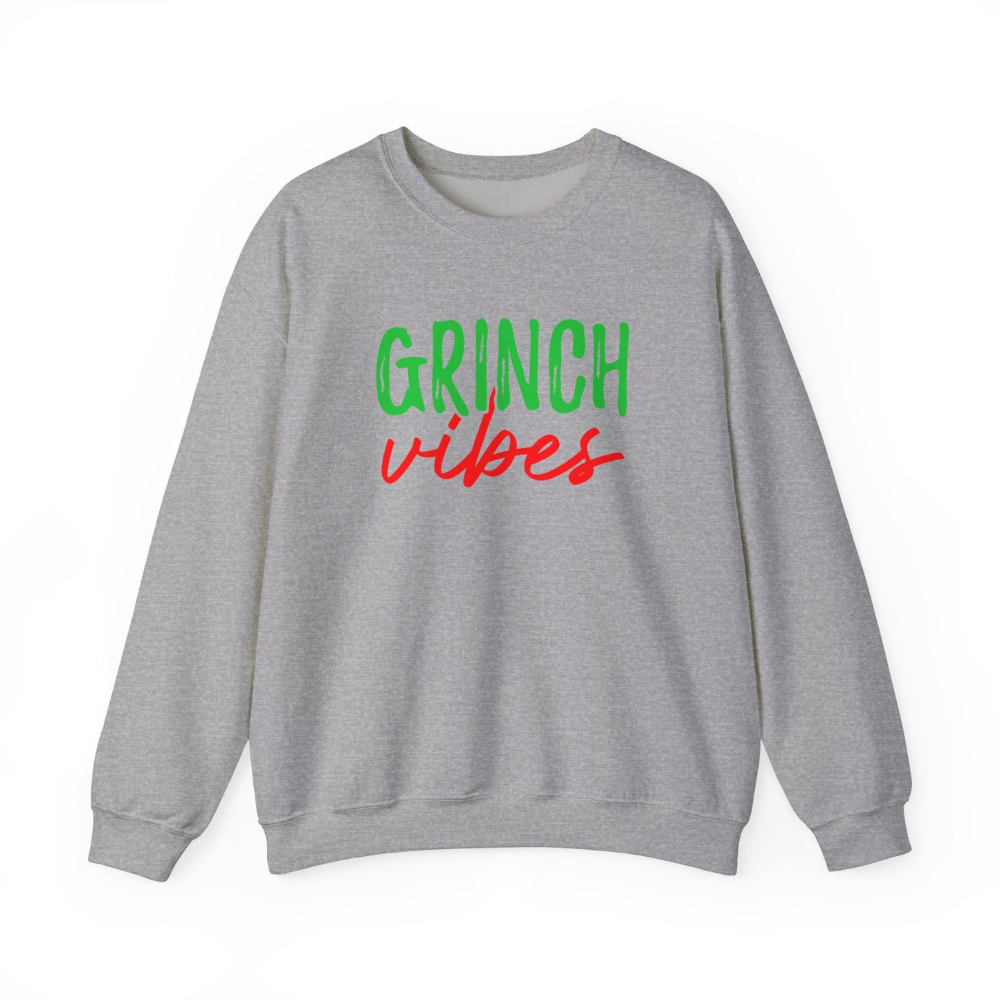 Grinch Vibes Crewneck Sweatshirt