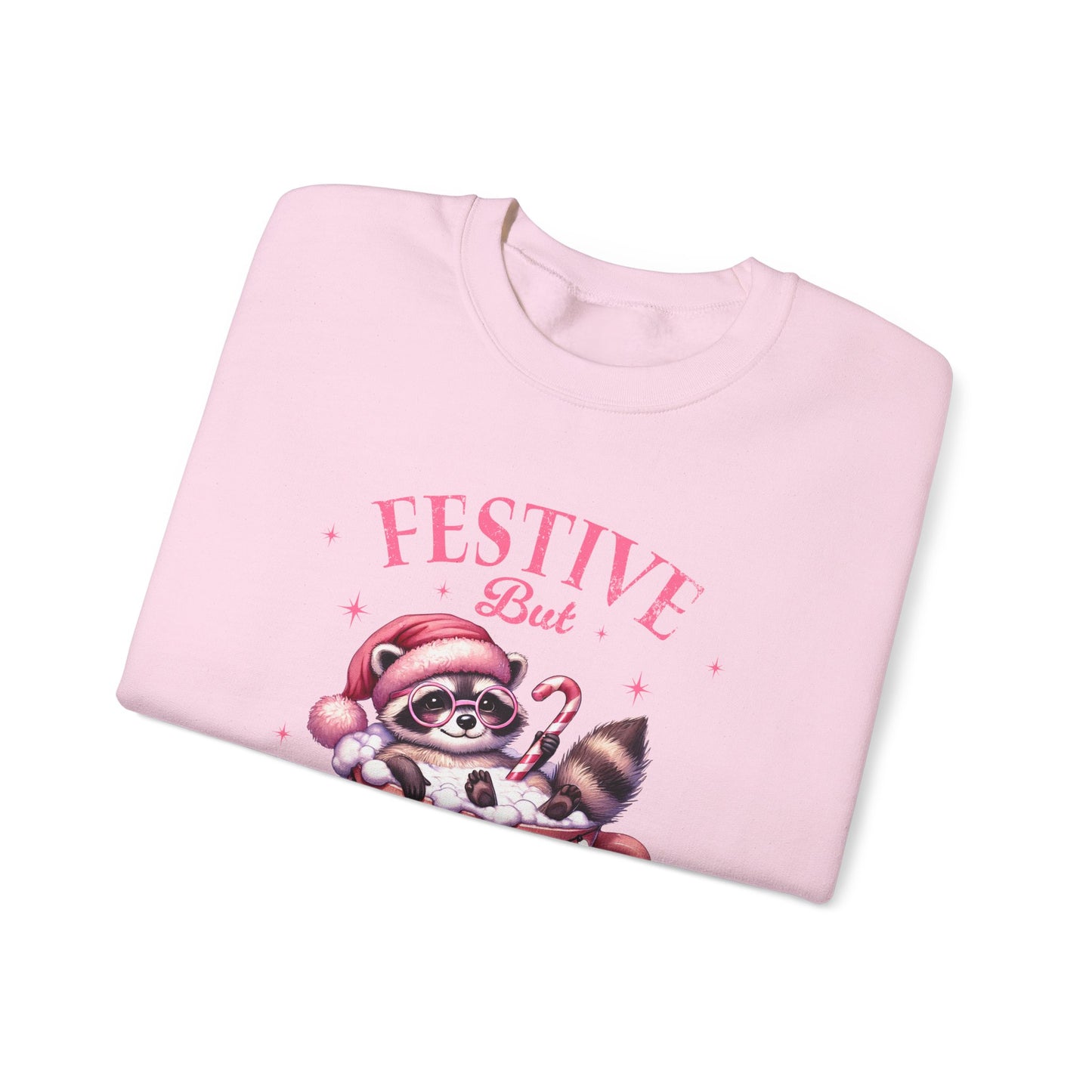 Festive But Feral Crewneck Sweatshirt