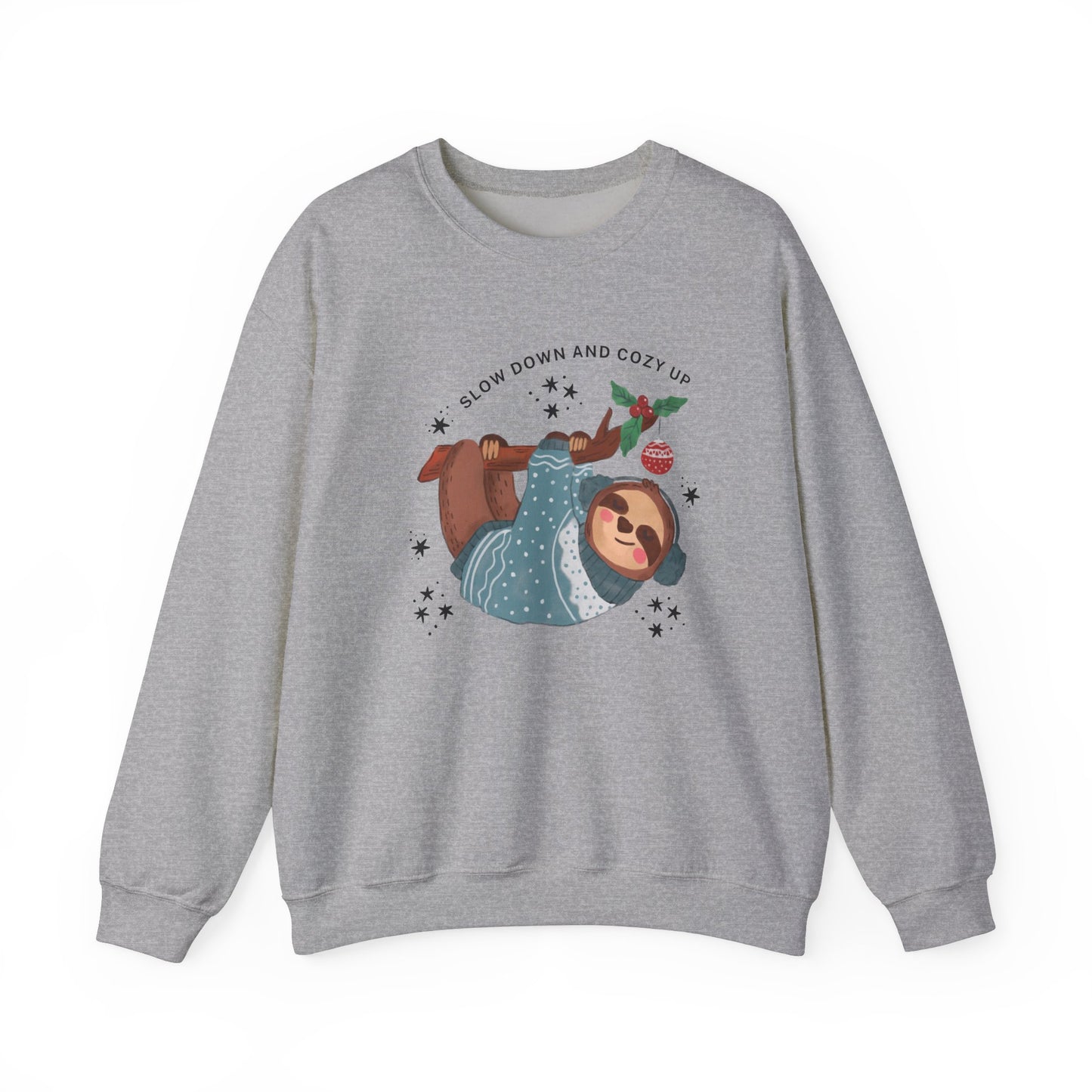 Slow Down and Cozy Up Crewneck Sweatshirt