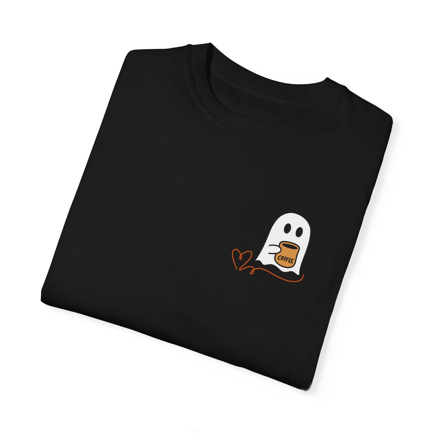 Ghost with Coffee T-Shirt