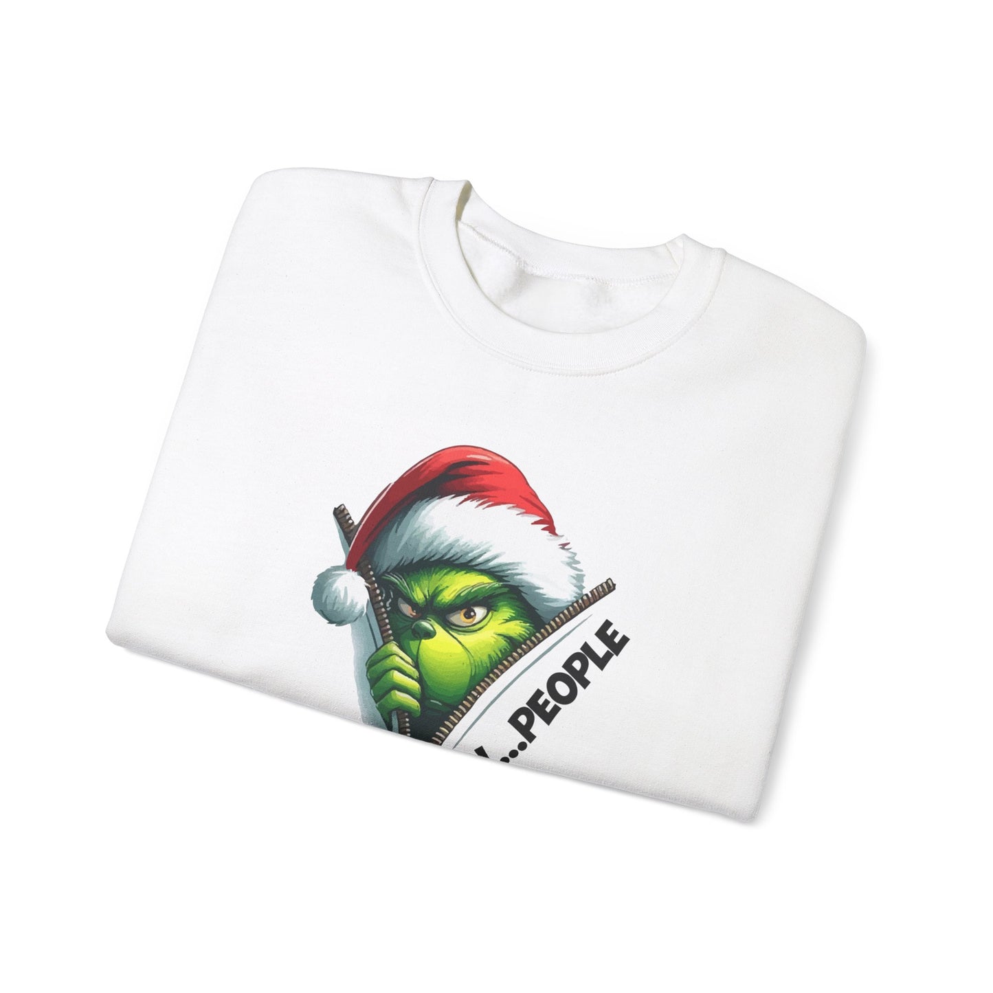 Grinch Ew..People Crewneck Sweatshirt