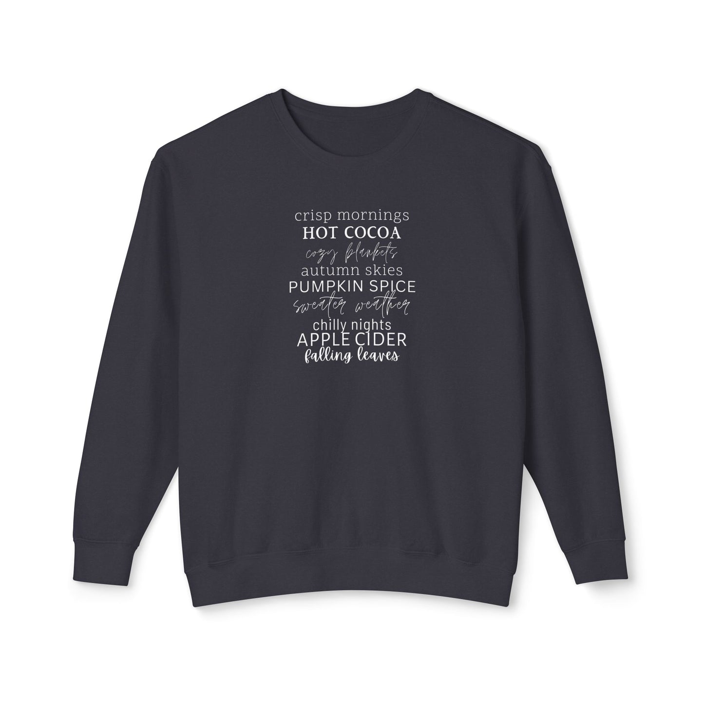 Fall Activities Lightweight Crewneck