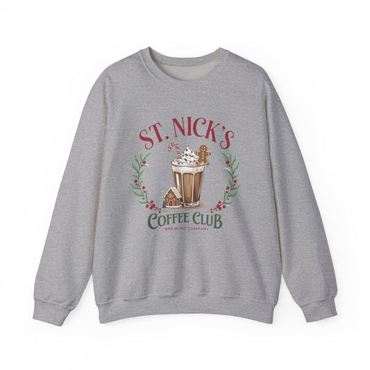 St. Nick's Coffee Club Crewneck Sweatshirt