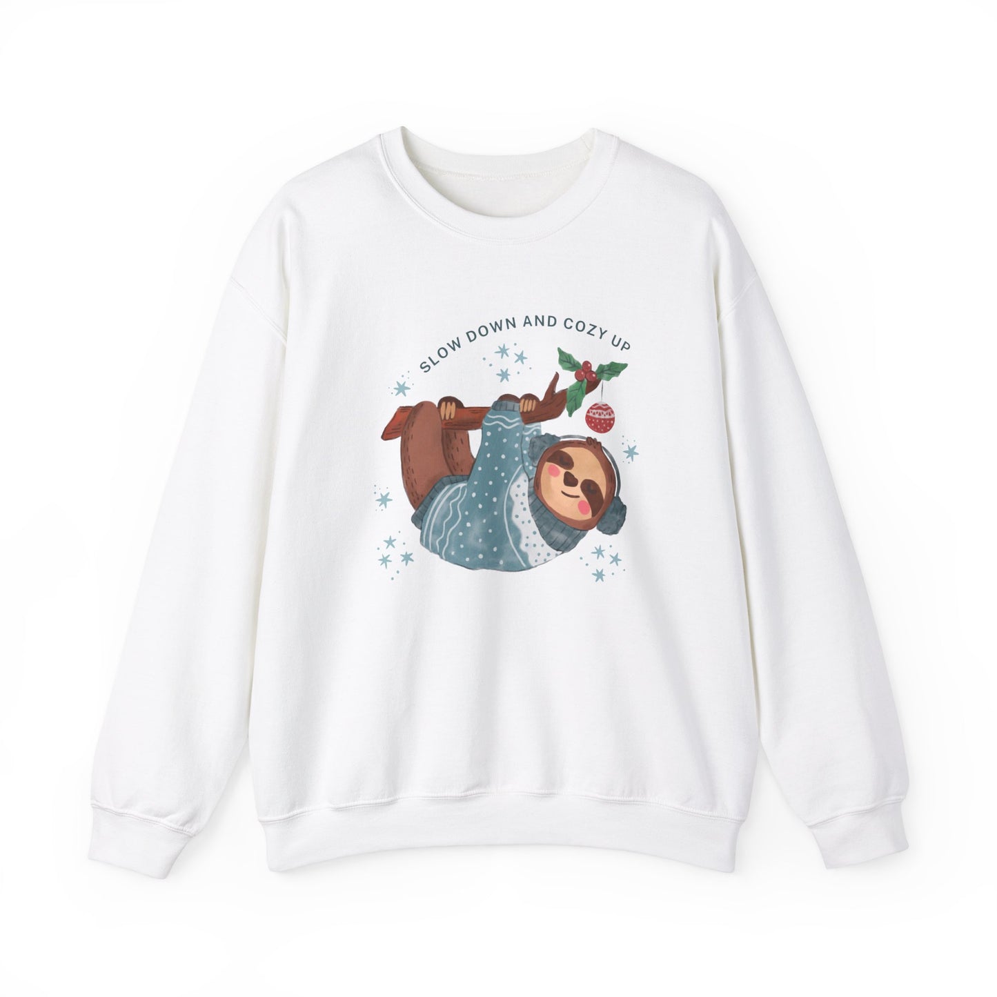 Slow Down and Cozy Up Crewneck Sweatshirt