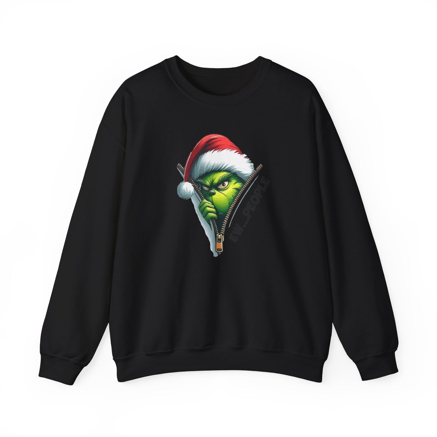 Grinch Ew..People Crewneck Sweatshirt