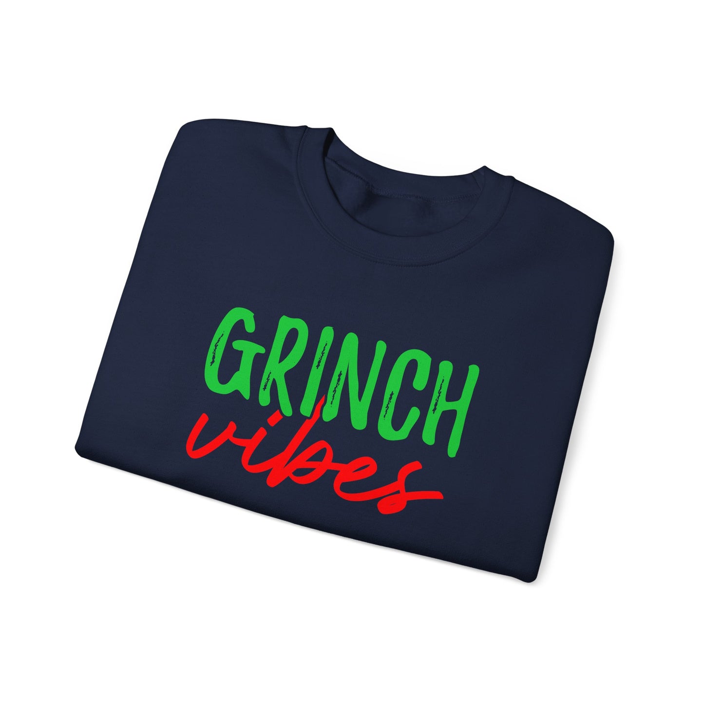 Grinch Vibes Crewneck Sweatshirt