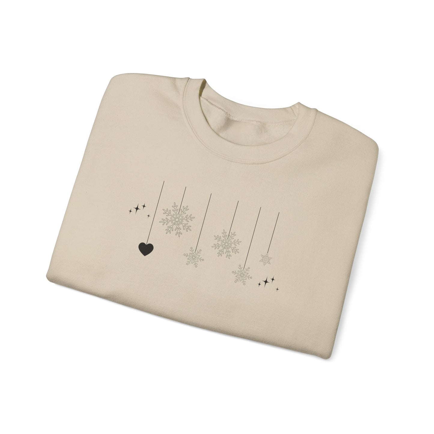 Snowflakes Crewneck Sweatshirt