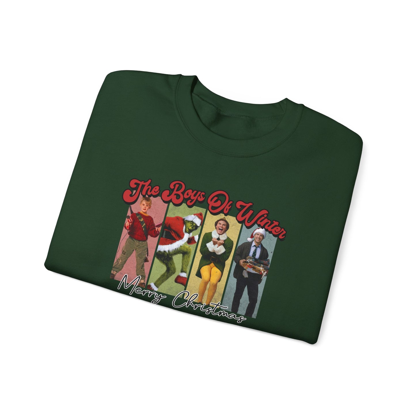 The Boys of Christmas Crewneck Sweatshirt