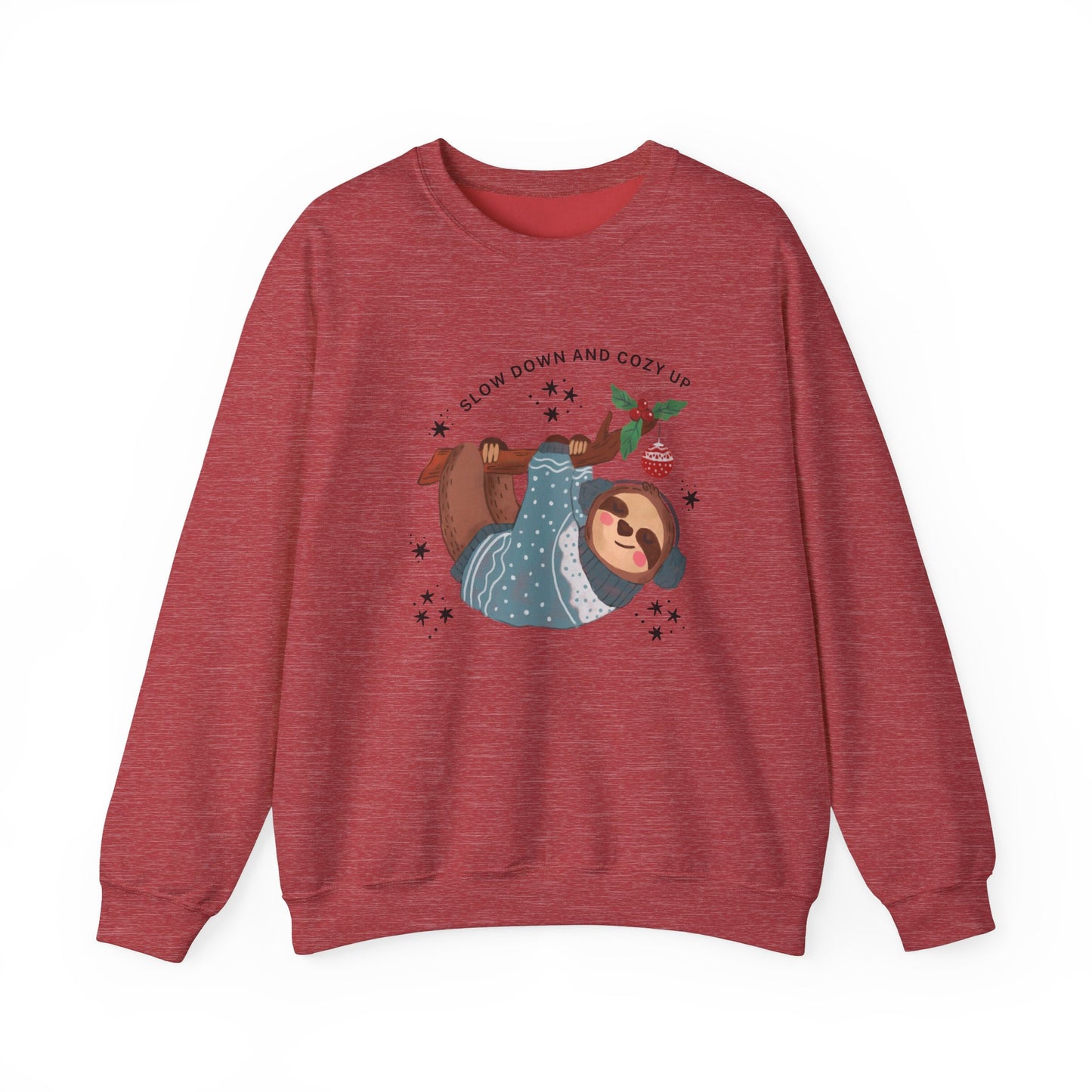 Slow Down and Cozy Up Crewneck Sweatshirt