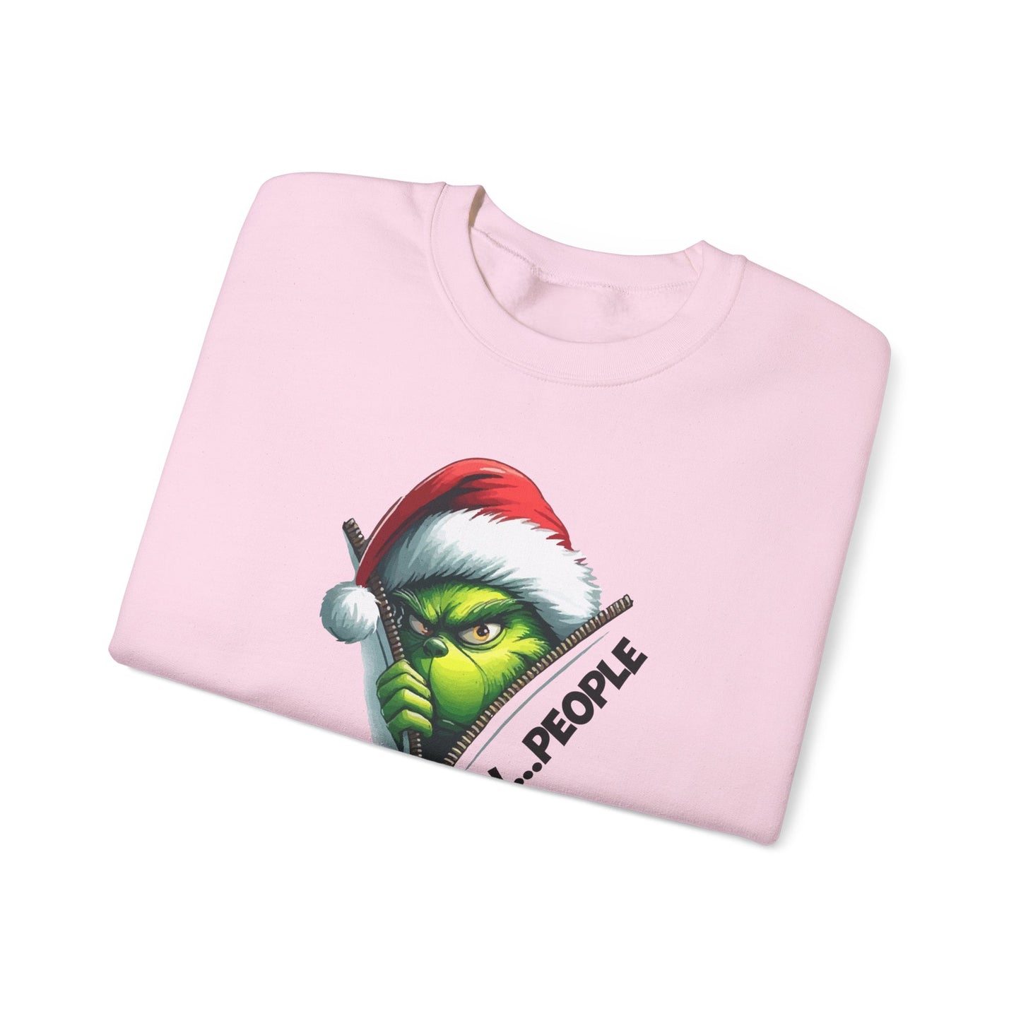 Grinch Ew..People Crewneck Sweatshirt