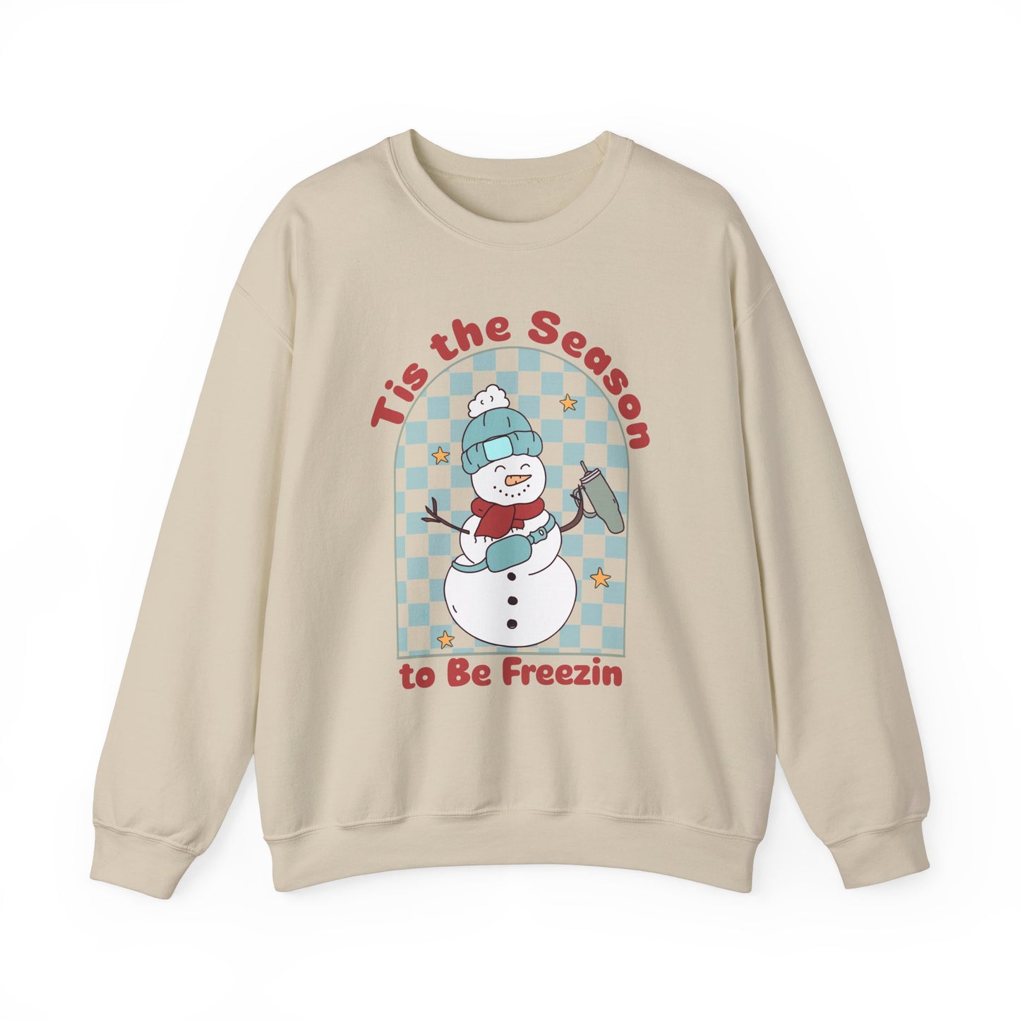 Tis the Season to be Freezing Crewneck Sweatshirt