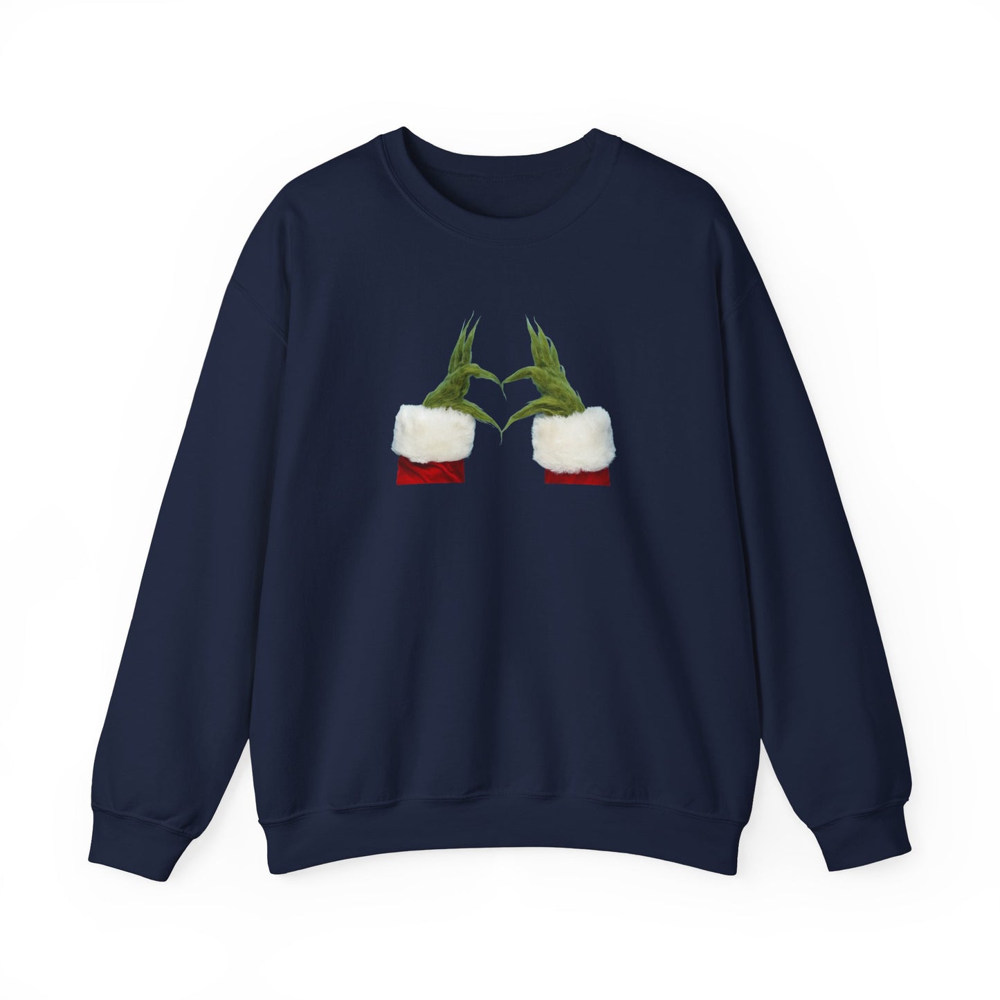 Grinch Hands Crewneck Sweatshirt