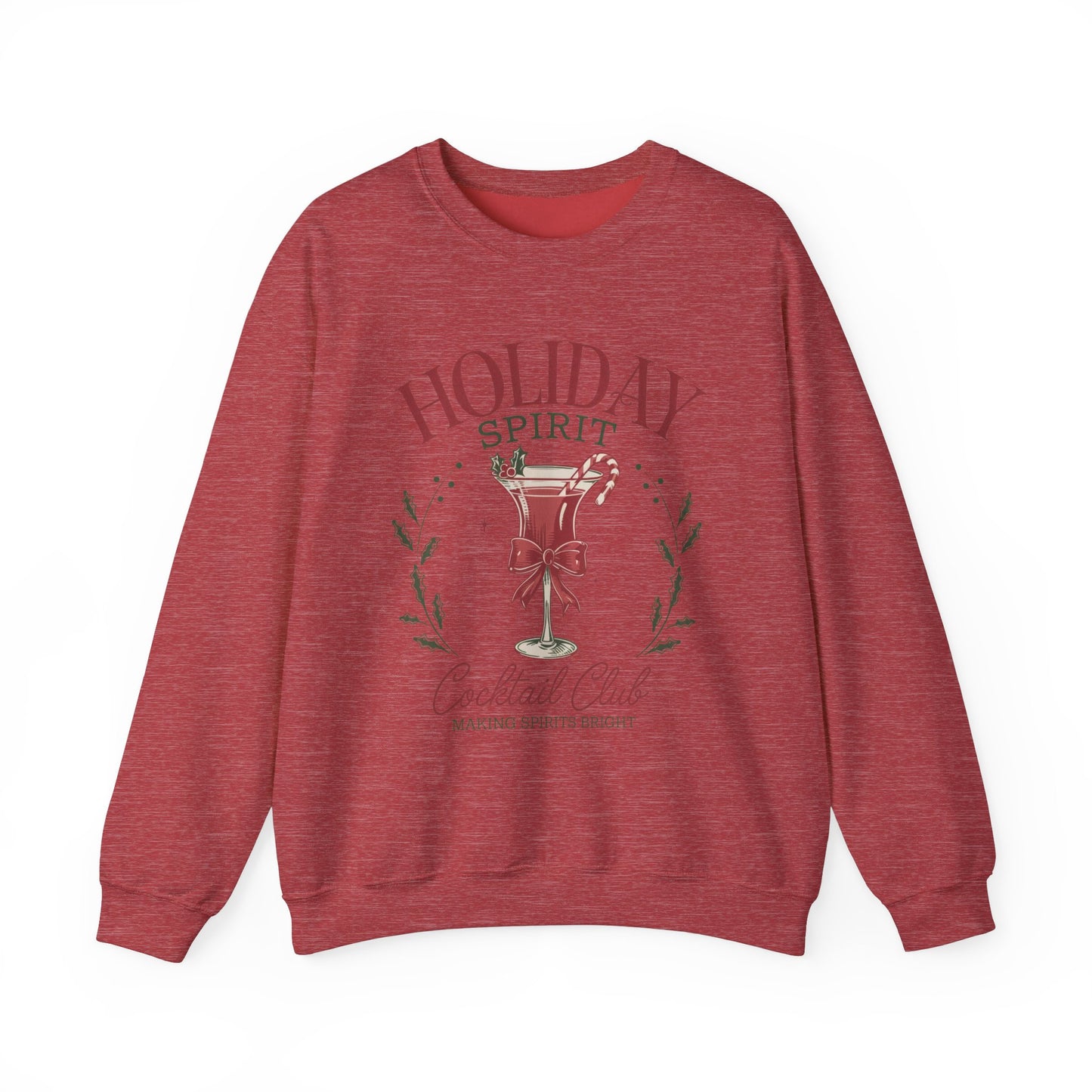 Holiday Spirit Cocktail Club Crewneck Sweatshirt