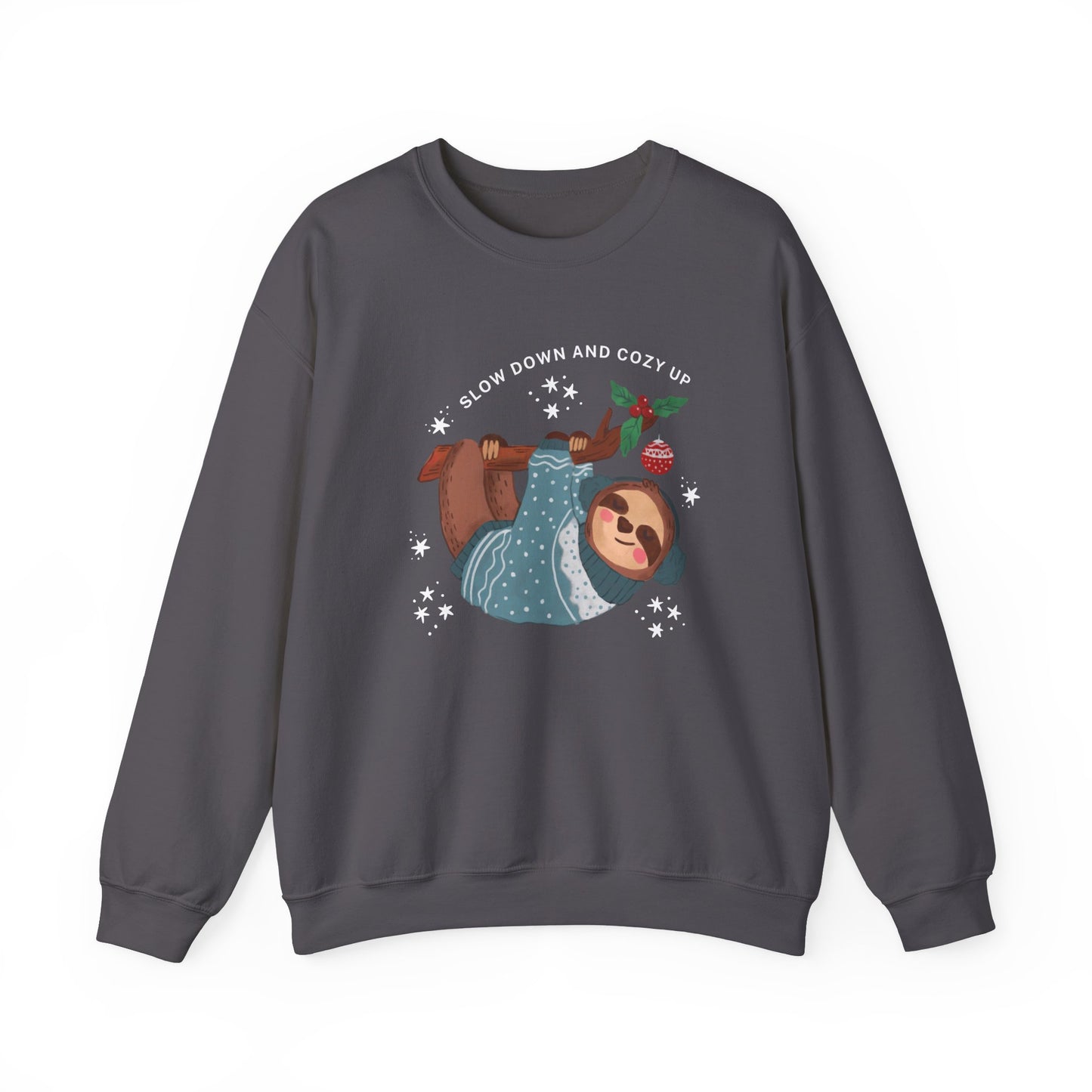 Slow Down and Cozy Up Crewneck Sweatshirt