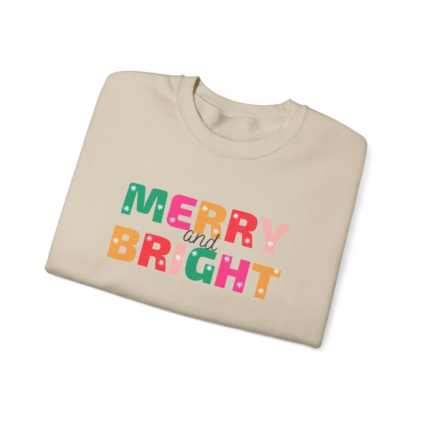 Merry and Bright Crewneck Sweatshirt