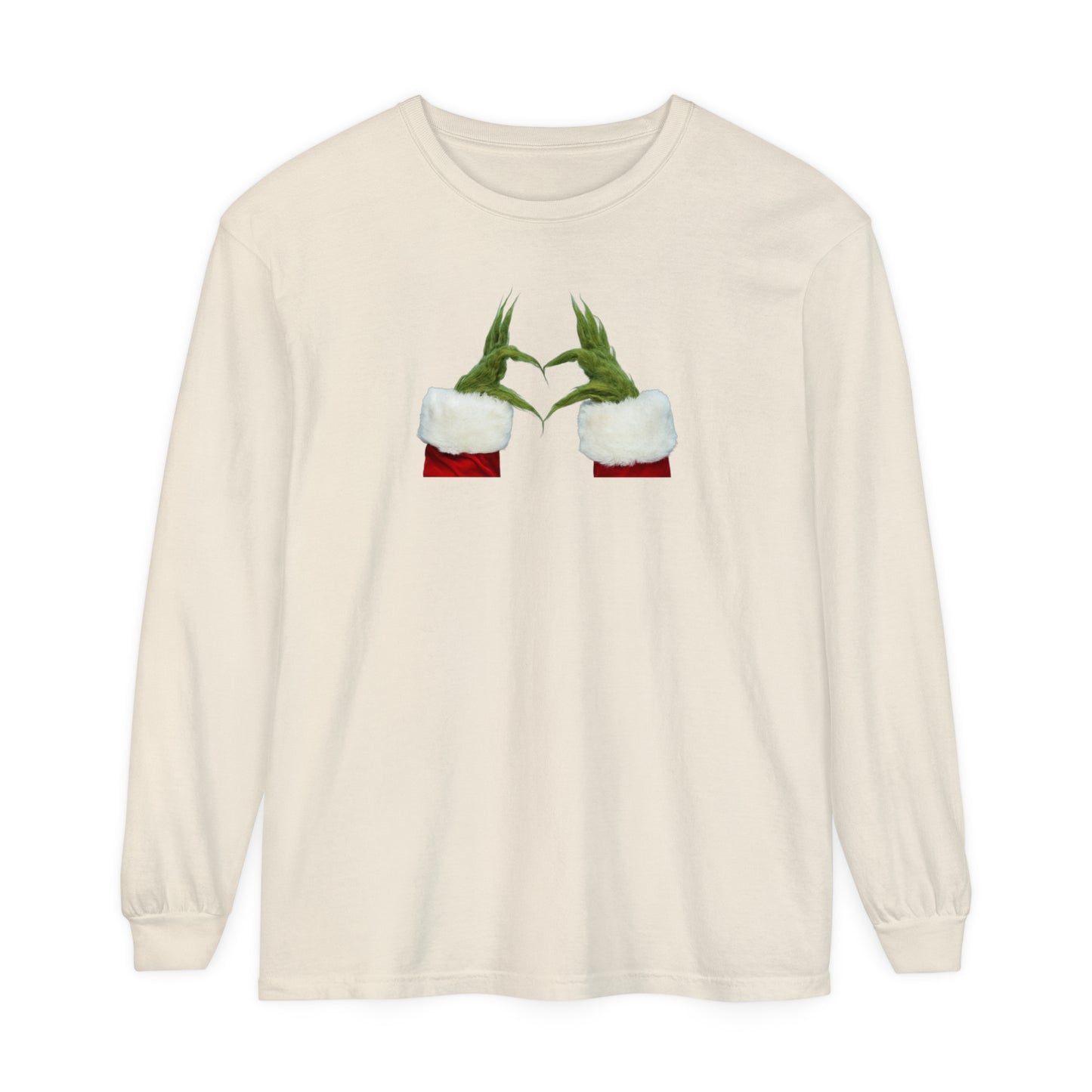 Grinch Hands Long Sleeve T-Shirt