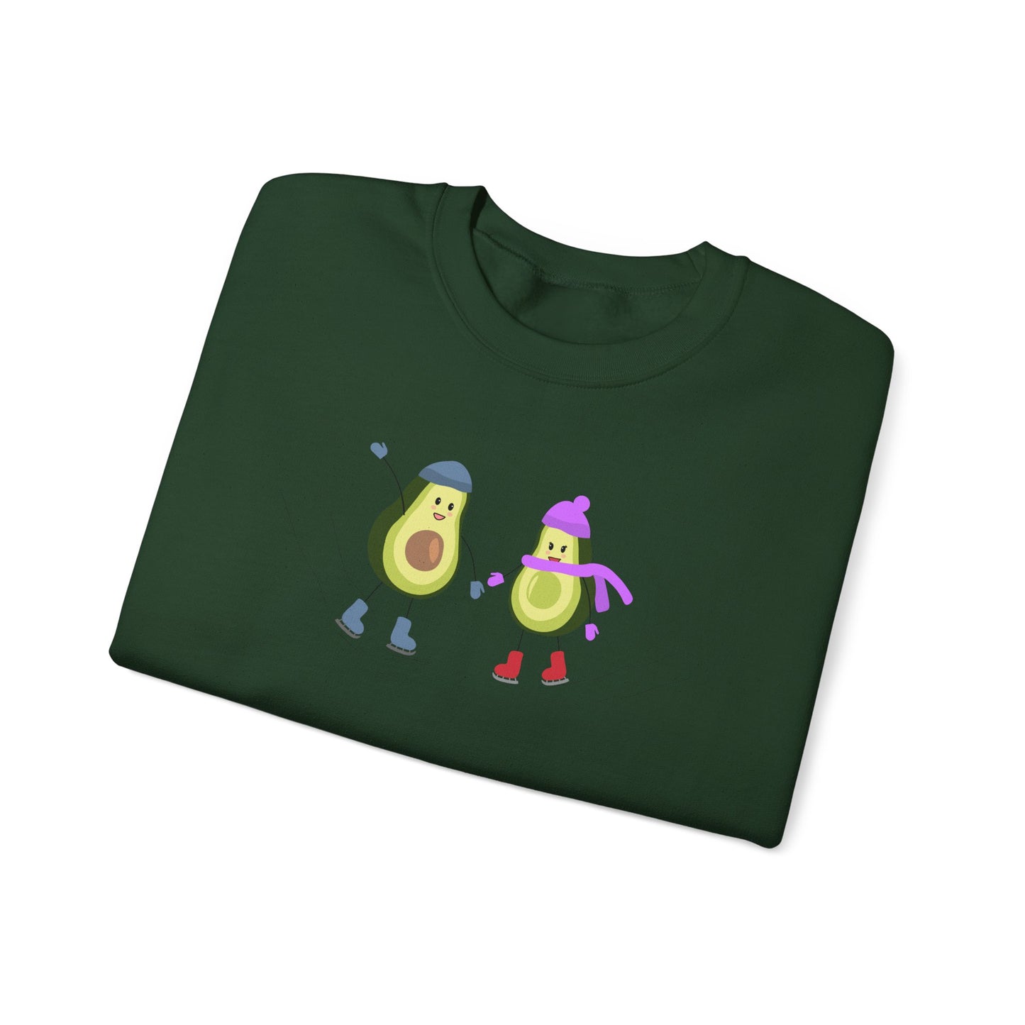 Skating Avocados Crewneck Sweatshirt