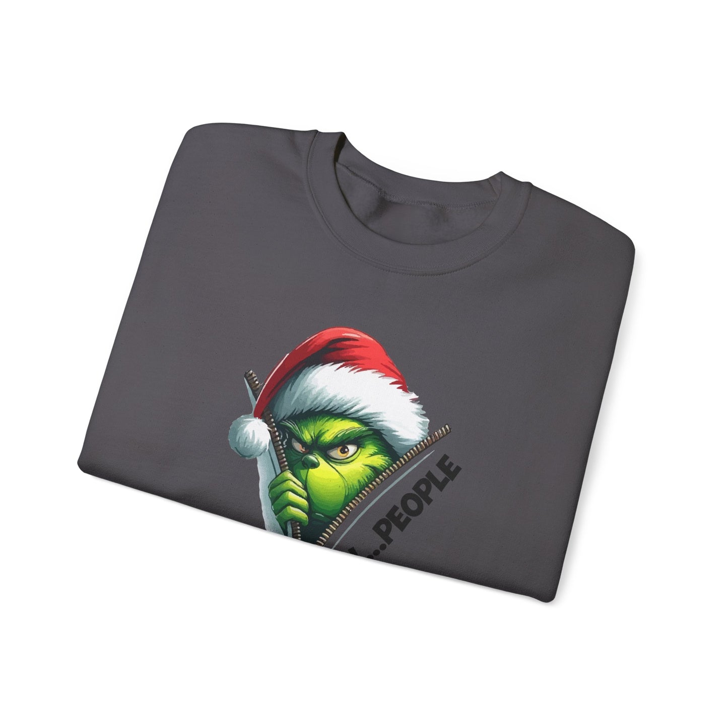 Grinch Ew..People Crewneck Sweatshirt