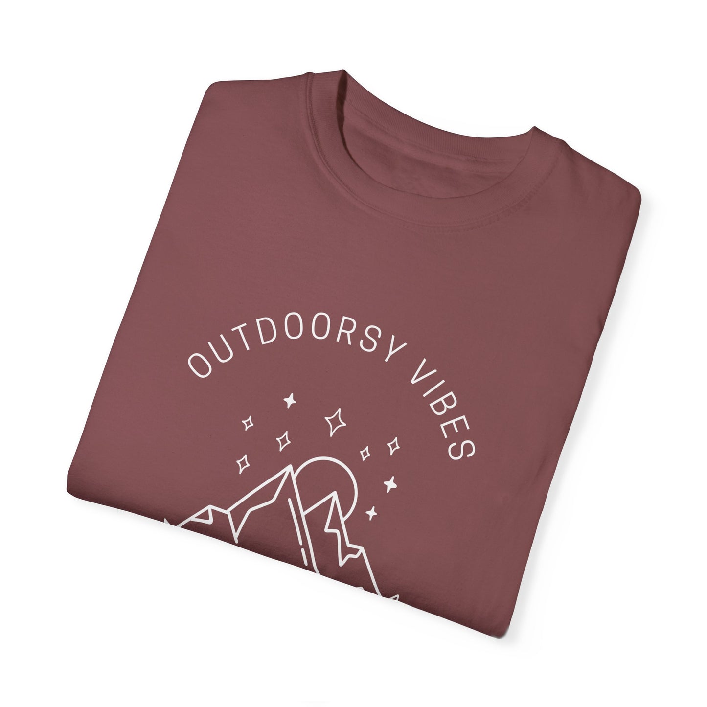 Outdoorsy Vibes, Happy Lives T-Shirt