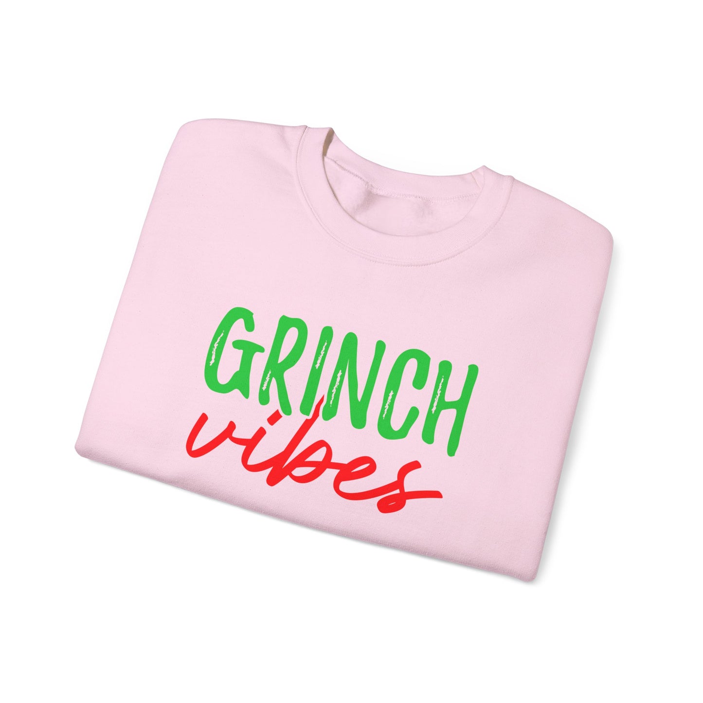 Grinch Vibes Crewneck Sweatshirt