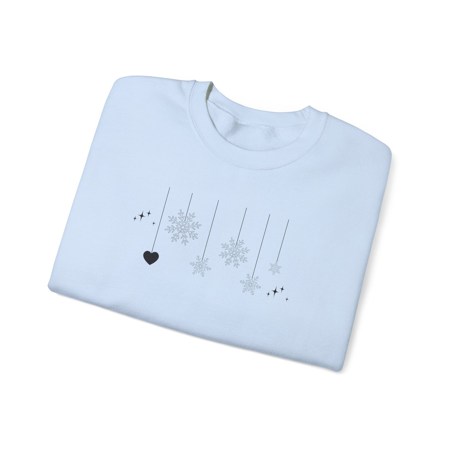 Snowflakes Crewneck Sweatshirt