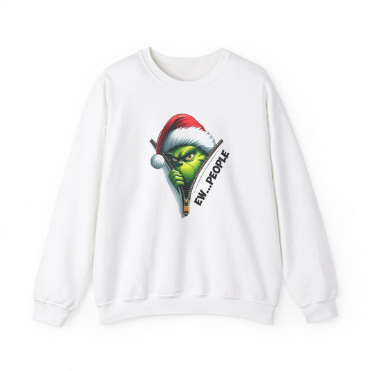 Grinch Ew..People Crewneck Sweatshirt